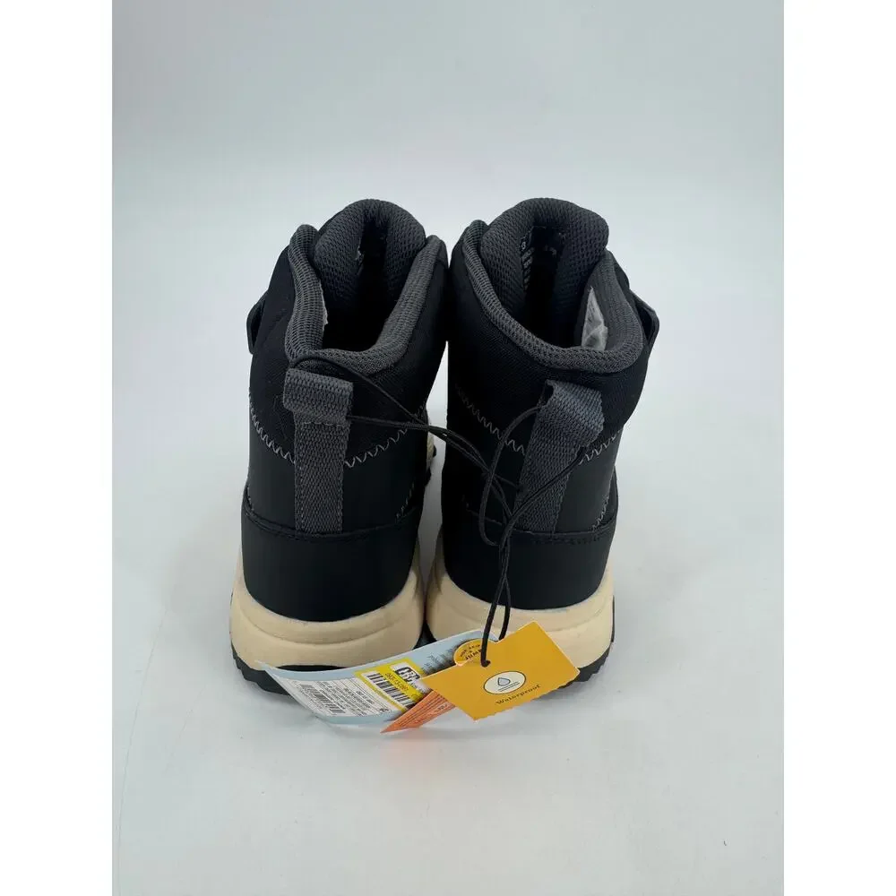 Cat & Jack Noah Boys Waterproof Hiker Winter Boots Black Snow Shoes Size 13 NWOB